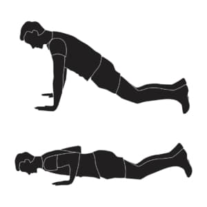 Push Up On Knees