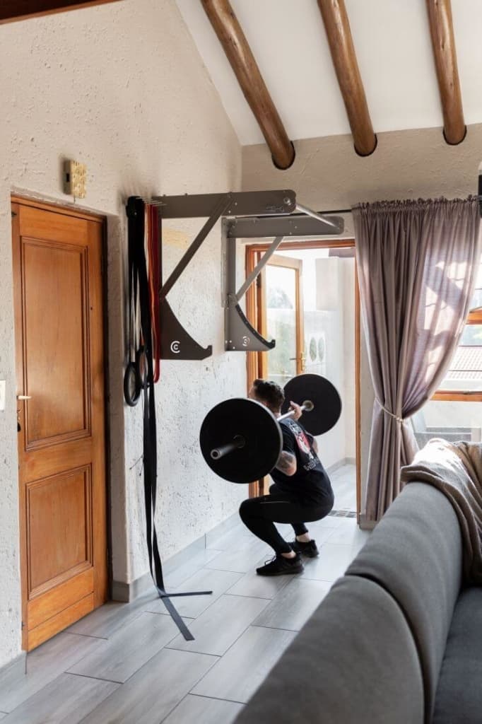 Squats-with-Kipping-Bar