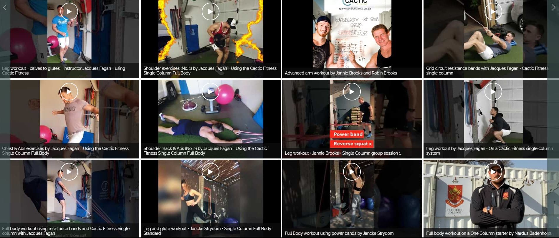 Workout Videos