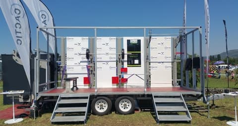 Cactic 5 Column On Trailer